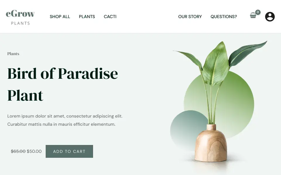 eGrow Plants